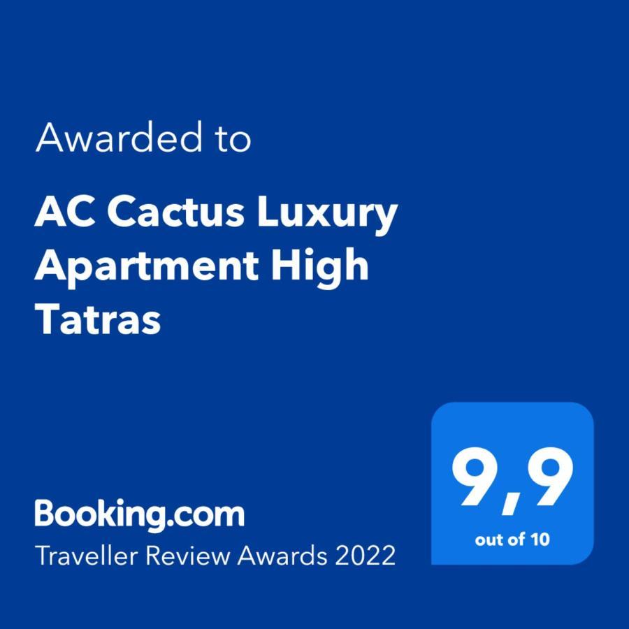 Tatrystay Cactus Luxury Apartments High Tatras ヴェルカー・ロムニツァ エクステリア 写真